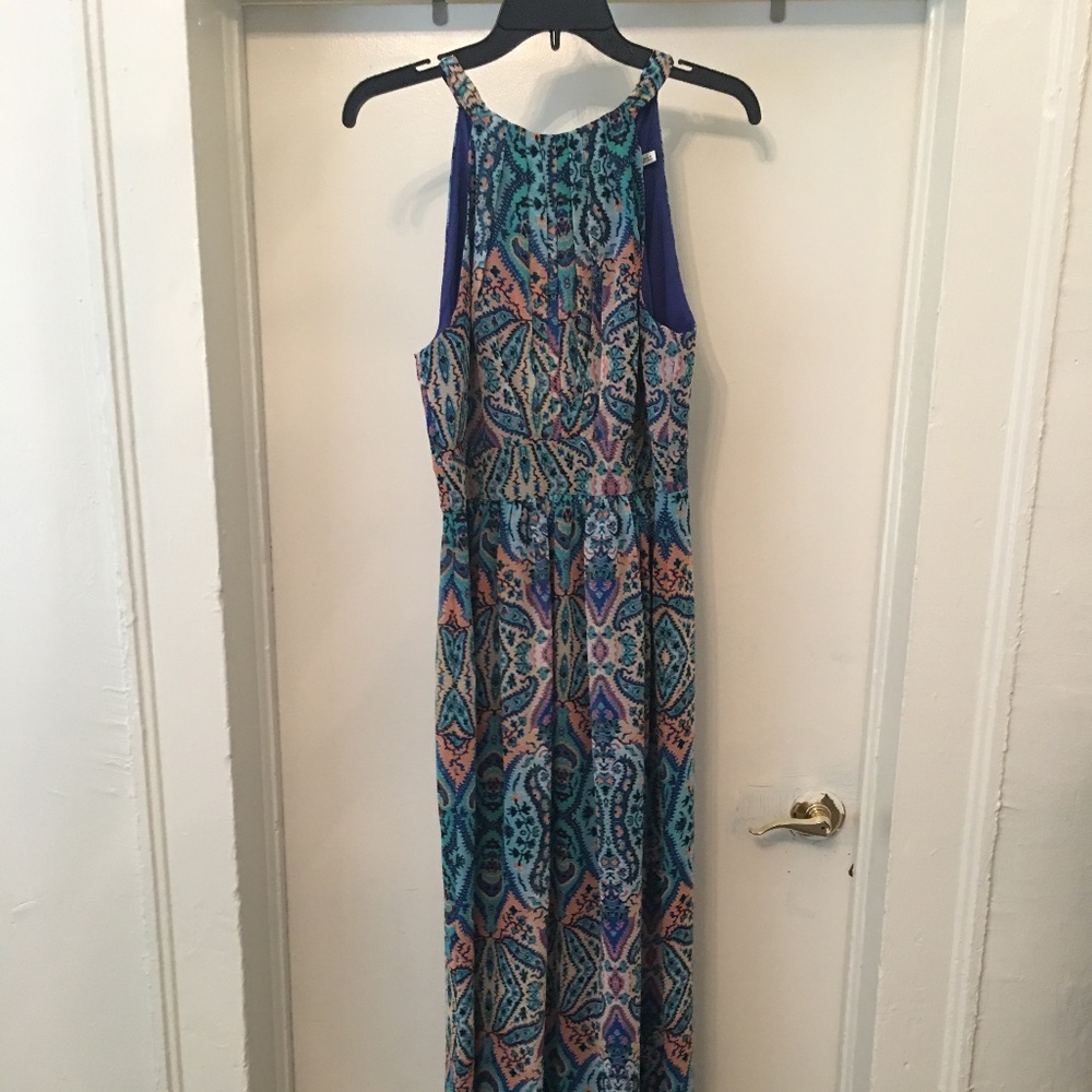 Eliza J Chiffon Maxi Dress